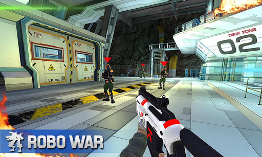 Robot Gun War Shooting Fighter Screen 2