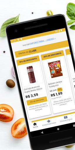 Android application Clube Empório Prime screenshort