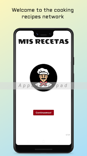 Android application My cooking recipes screenshort