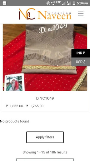 NaveenCreations Screen 3