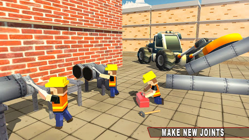 City Pipeline Construction 3D apkpoly screenshots 5