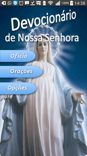 Android application Devocionário de Nossa Senhora screenshort