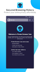 Captura 2 Private Browser Care android