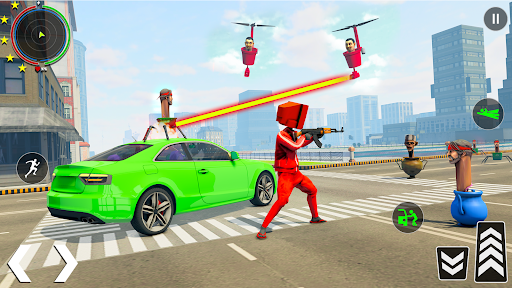 SuperHero Toilet Monster Fight Screenshot 3 - AppWisp.com