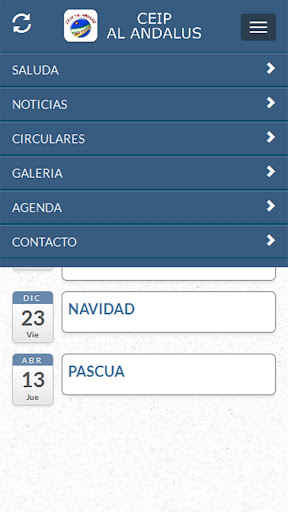 Android application CEIP AL-ÁNDALUS UTRERA screenshort