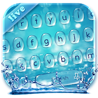 Live Water Keyboard Theme