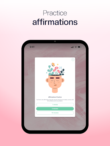 Screenshot of Daily Affirmations・Positive Me
