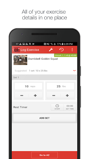 Carter Peak Performance Screen 3