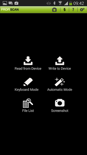 PROFISCAN 2.0 Screen 2