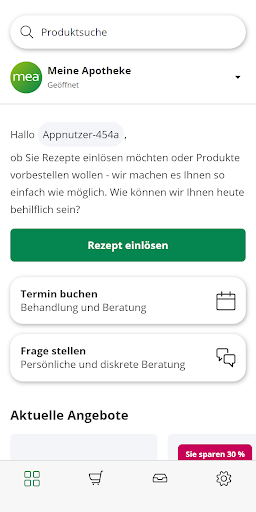 Android application mea® - meineapotheke.de screenshort