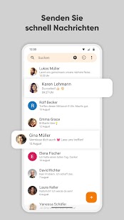 Schlichter SMS-Messenger स्क्रीनशॉट
