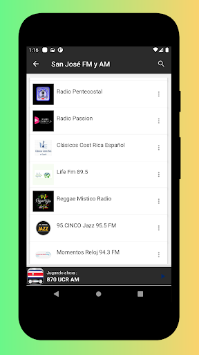 Radio Costa Rica: Radio Online Screen 3