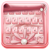 Pink Silk Keyboard icon