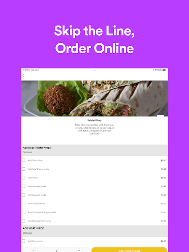 Screenshot of Oasis Grill