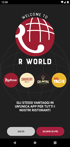 Android application Roadhouse - R World screenshort