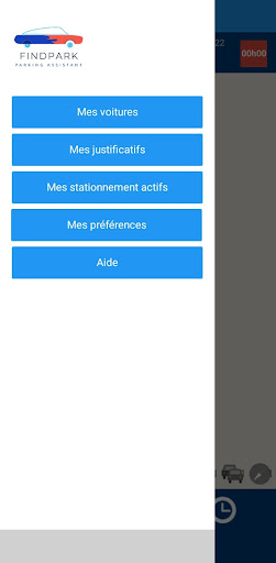 Android application SmartPark screenshort