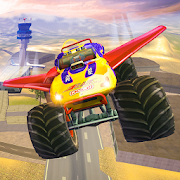 Offroad Flying Monster Truck Driving 1.5 Icon