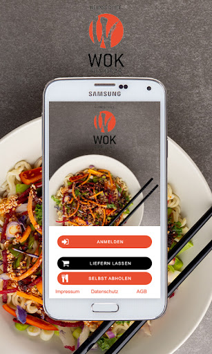 Android application Wok Asia Sushi Bar screenshort