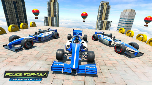 Police Formula Ramp Car Stunts GT Stunt Car Games