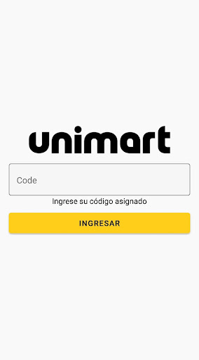 Android application Unimart Delivery screenshort