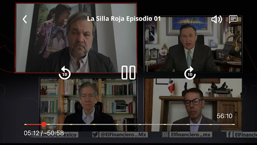 Android application El Financiero Bloomberg + screenshort