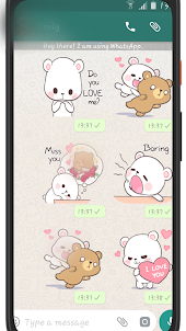 cuties and sanrio stickers