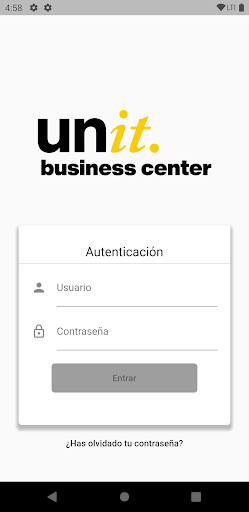 Android application unit business center screenshort