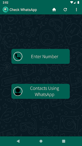 Android application Check Number WA screenshort