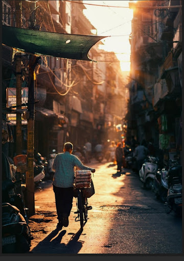 Android application street photography screenshort