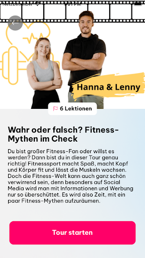 heute.fit Screen 2