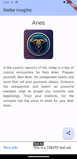 Stellar Insights Screen 2