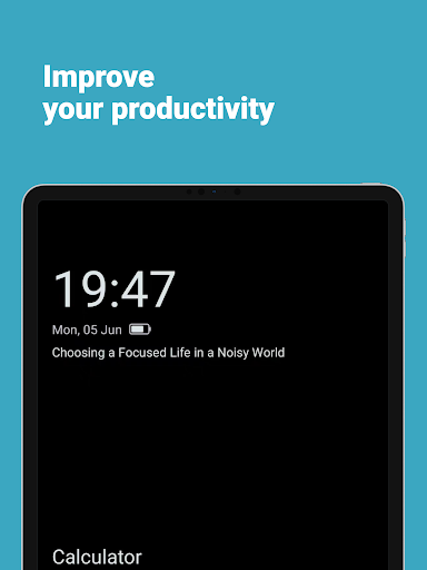 Screenshot of OHome - Minimalist Launcher
