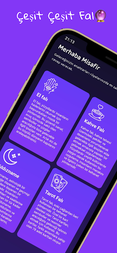 Android application Tarot, Kahve & Aşk Falı Yorumu screenshort
