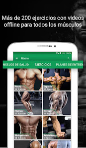 Screenshot 9 Fitvate - Entrenamiento en Gym android