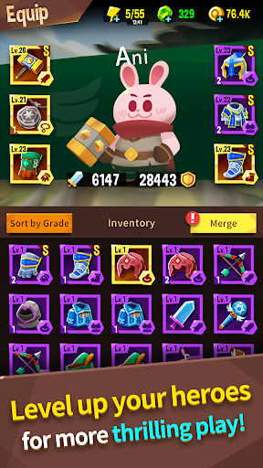 Screenshot of Anipang Matchlike (Puzzle RPG)