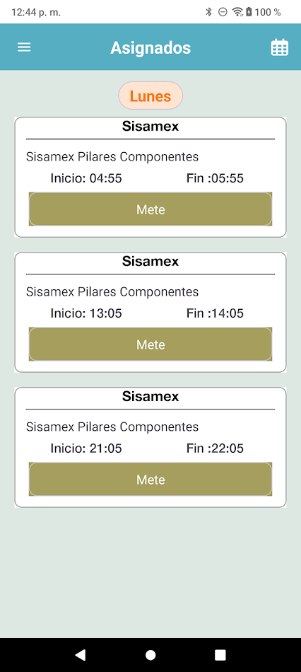#3. Link Operador (Android) Ved: Competitividad e Informática S.A. de C.V
