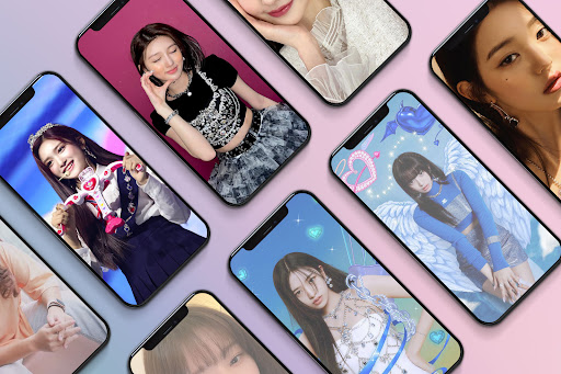Android application IVE 아이브 배경화면, 사진 screenshort