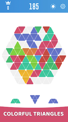 Trigon : Classic Color Puzzle - Screenshot 2