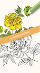screenshot of Flowers Coloring Books