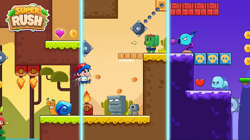 Super Rush - World Adventure Screen 2