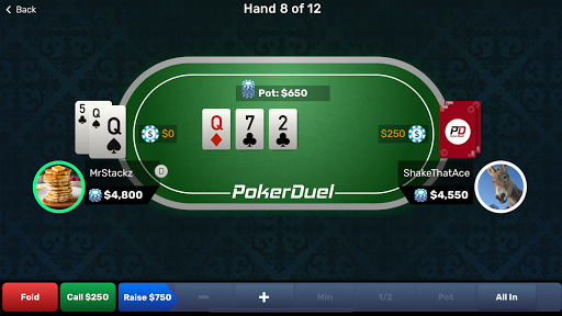 Android application Poker Duel - The Ultimate Texa screenshort