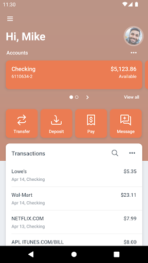 NEWBANK Mobile Screen 2