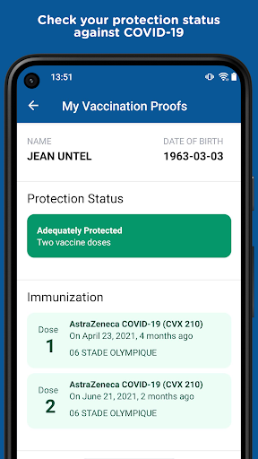 VaxiCode Screen 3
