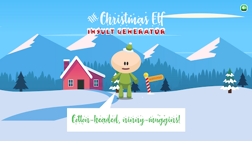 Android application Christmas Elf Insult Generator screenshort