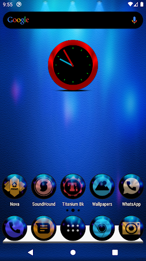 Android application Colorful Pixl Icon Pack screenshort