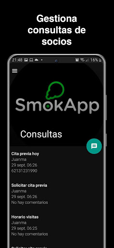 SmokApp Android Screen 2