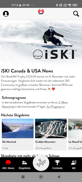 iSKI Canada - Ski & Snow - 3.8 (0.0.154) - (Android)