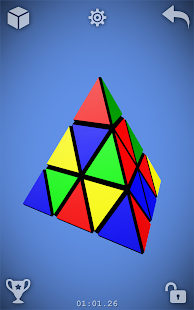 Magic Cube Rubik Puzzle 3D Screenshot