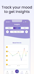 Mood Journal: emotions tracker