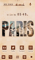 screenshot of Paris Sight Theme +HOME